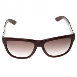 مملوكة مسبقًا Saint Laurent Burgundy YSL 6373/S Wayfarer Sunglasses