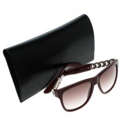 مملوكة مسبقًا Saint Laurent Burgundy YSL 6373/S Wayfarer Sunglasses