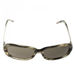 Pre Owned نظارة شمسية سان لوران باريس مربعة YSL6323/S رمادية