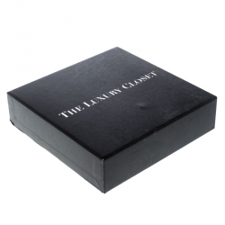 Pre Owned Saint Laurent Paris Sterling Silver Chain Necklace