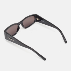Saint Laurent Black SL 329 Logo Rectangular Sunglasses