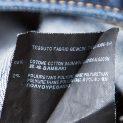 Pre Owned Saint Laurent Paris Indigo Dark Wash Denim Skinny Jeans S