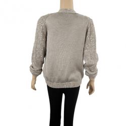 Yves Saint Laurent Knit Cardigan Set XL