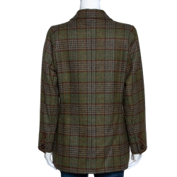 مملوكة مسبقًا بليزر أيف سان لوران صوف بليد أخضر فينتدج ريف غوش M