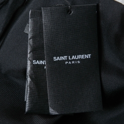 مملوكة مسبقًا Saint Laurent Red Velvet Embroidered Jacket M