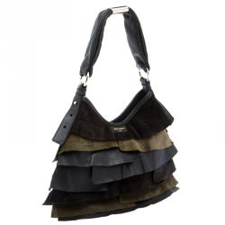 مملوكة مسبقًا حقيبة سان لوران باريس سان تروبيز جلد متعدد الألوان صغيرة