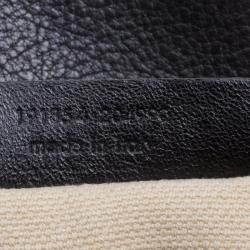 Pre Owned حقيبة سان لوران باريس بالما كانفاس نقشة الفهد أسود وجلد