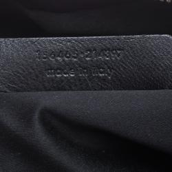 Saint Laurent Paris Metallic Black Leather Medium Muse Satchel