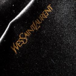 مملوكة مسبقًا Saint Laurent Purple Patent Leather Belle De Jour Clutch