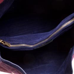 Pre Owned حقيبة سيلين ميوز تو جلد سويدي ونوبوك متعدد الألوان كبيرة