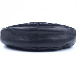 Pre Owned Saint Laurent Paris Black Leather/Suede Tassel Hobo