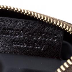 Pre Owned حقيبة سان لوران حمالة معصم ميني بل دو جور جلد برونزية