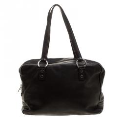 مملوكة مسبقًا حقيبة سان لوران جلد سوداء