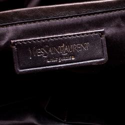 مملوكة مسبقًا حقيبة سان لوران جلد سوداء