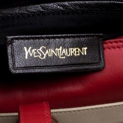 Saint Laurent Multicolor Leather Sac Flirty Boston Bag