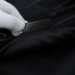 مملوكة مسبقًا Saint Laurent Paris Black Canvas Kahala Tote