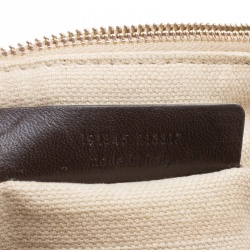 Pre Owned Saint Laurent Red Patent Leather Capri Bucket Bag