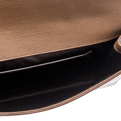 مملوكة مسبقًا حقيبة كلاتش سان لوران باريس شيك جلد برتقالية