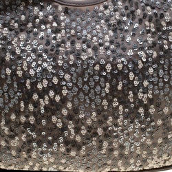 Pre Owned حقيبة كتف سان لوران مومباسا ساتان وترتر رمادية