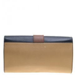 Pre Owned Saint Laurent Multicolor Leather Large Chyc Clutch