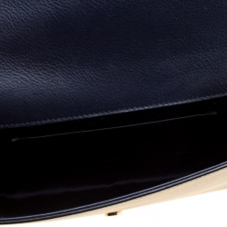 Pre Owned Saint Laurent Multicolor Leather Large Chyc Clutch