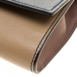 Pre Owned Saint Laurent Multicolor Leather Large Chyc Clutch