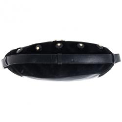 Pre Owned Saint Laurent Paris Black Studded Mombasa