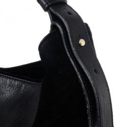 Pre Owned Saint Laurent Paris Black Studded Mombasa