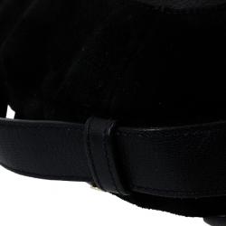 Pre Owned Saint Laurent Paris Black Studded Mombasa