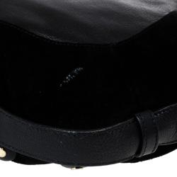 Pre Owned Saint Laurent Paris Black Studded Mombasa