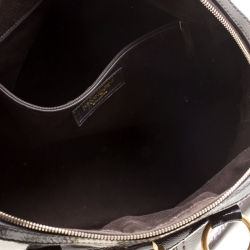 Pre Owned حقيبة يد سان لوران باريس ميوز كبيرة جلد بنية