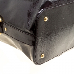 Pre Owned حقيبة يد سان لوران باريس ميوز كبيرة جلد بنية