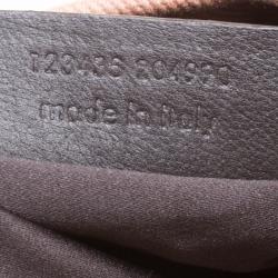 Pre Owned Saint Laurent Pink Fabric Kahala Drawstring Tote