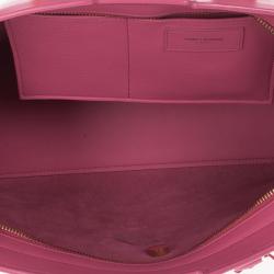 Pre Owned Saint Laurent Paris Pink Fushia Ligne Y Mini Cabas Bag