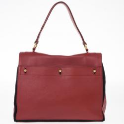 مملوكة مسبقًا Saint Laurent Paris Red New Muse Two Bag