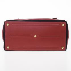 مملوكة مسبقًا Saint Laurent Paris Red New Muse Two Bag