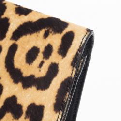 مملوكة مسبقًا Yves Saint Laurent Leopard Cabas Chyc Clutch