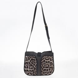 مملوكة مسبقًا Saint Laurent Paris Leopard Calfhair Medium Chyc Shoulder Bag