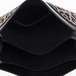 مملوكة مسبقًا Saint Laurent Paris Leopard Calfhair Medium Chyc Shoulder Bag