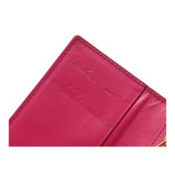 Saint Laurent Paris Pink Smooth Leather Key Case Holder