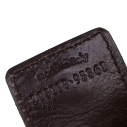 Saint Laurent Brown Leather Mombasa Hobo