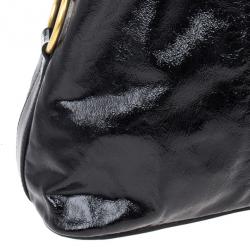 مملوكة مسبقًا Saint Laurent Paris Patent Teal Large Muse Bag