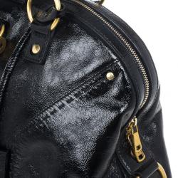 مملوكة مسبقًا Saint Laurent Paris Patent Teal Large Muse Bag