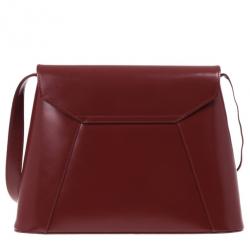 مملوكة مسبقًا Yves Saint Laurent Red Leather Vintage Shoulder Bag