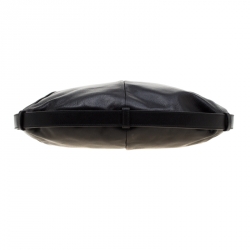 Pre Owned حقيبة سان لوران باريس مومباسا جلد سوداء/ حمراء