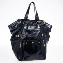مملوكة مسبقًا Saint Laurent Paris Large Black Downtown Tote