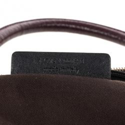 مملوكة مسبقًا Yves Saint Laurent Purple Patent Majorelle Medium Top Handle 