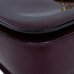 مملوكة مسبقًا Saint Laurent Paris Purple Patent Leather Classic Y Crossbody