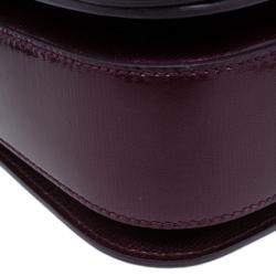 مملوكة مسبقًا Saint Laurent Paris Purple Patent Leather Classic Y Crossbody