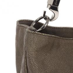 مملوكة مسبقًا Saint Laurent Paris Stingray-Handle Roady Hobo